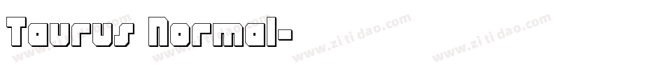 Taurus Normal字体转换